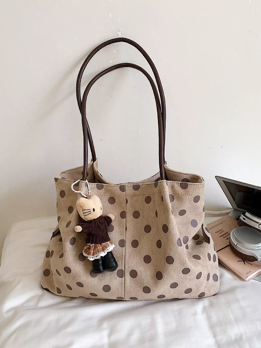 Polka Dot Shoulder Bag, image 4