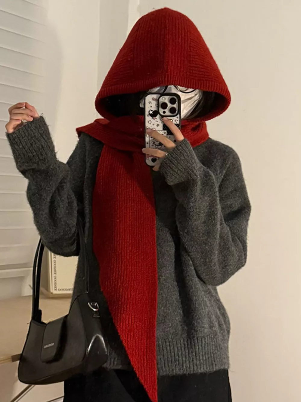Cozy Knit Winter Scarf, image 2