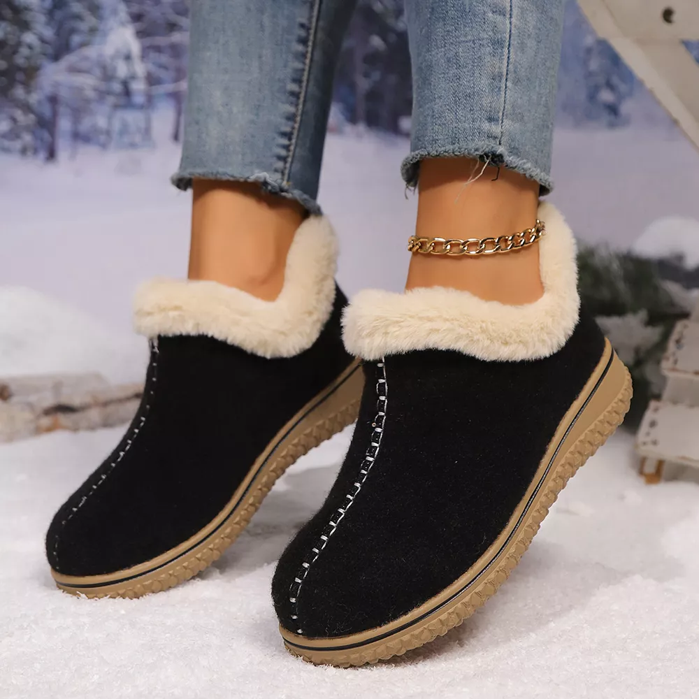 Round Toe Ankle Boots, image 2