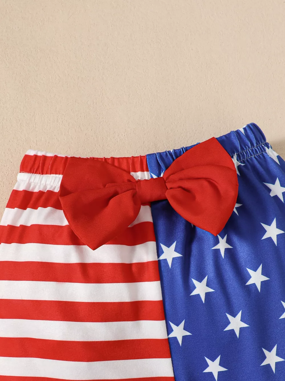 Children's Patriotic Tank and Pants Outfit Set with Hat, image 5