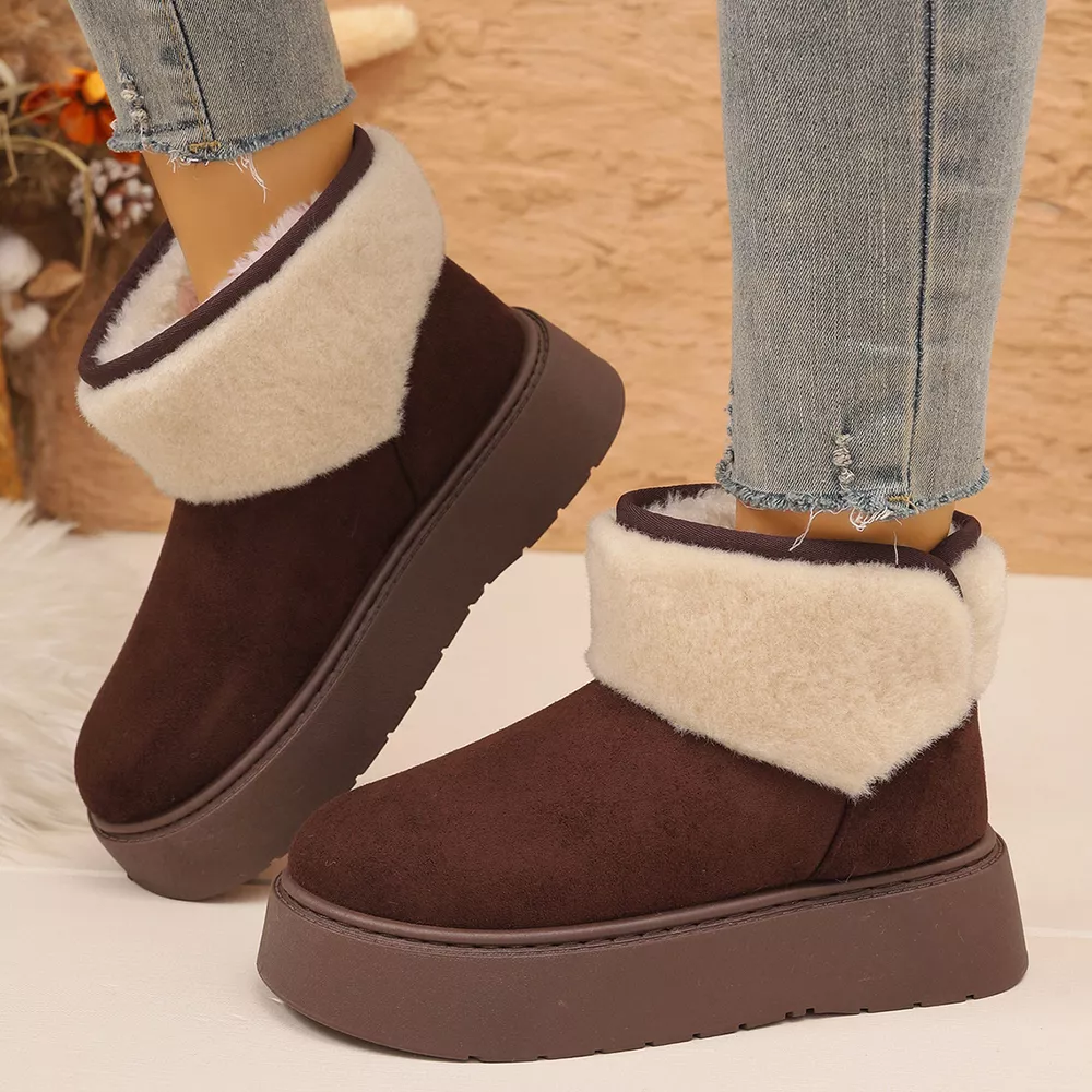 Round Toe Platform Boots, image 8