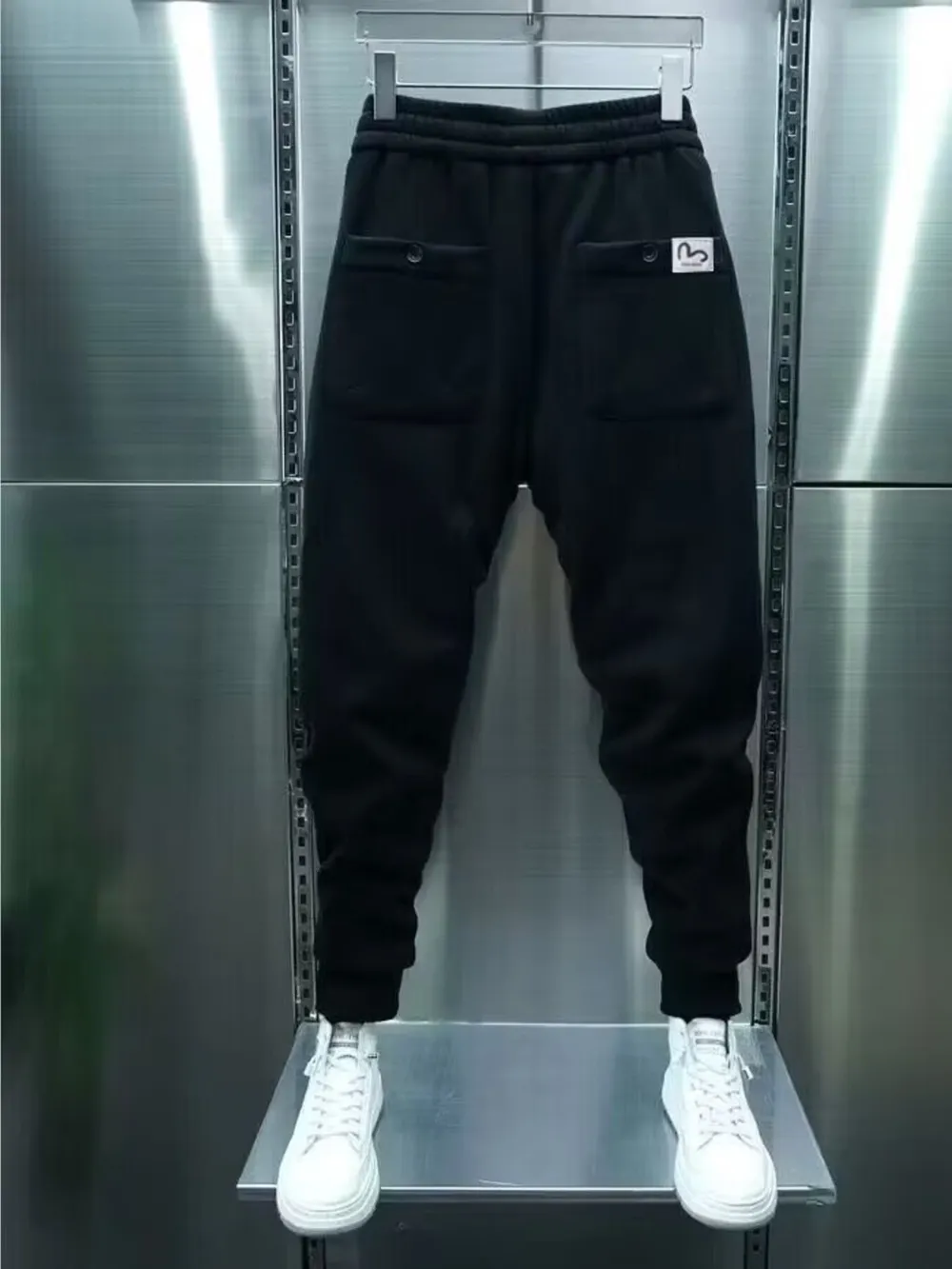 Men's Plus Size Drawstring Jogger Sweatpants with Pocketed, image 3