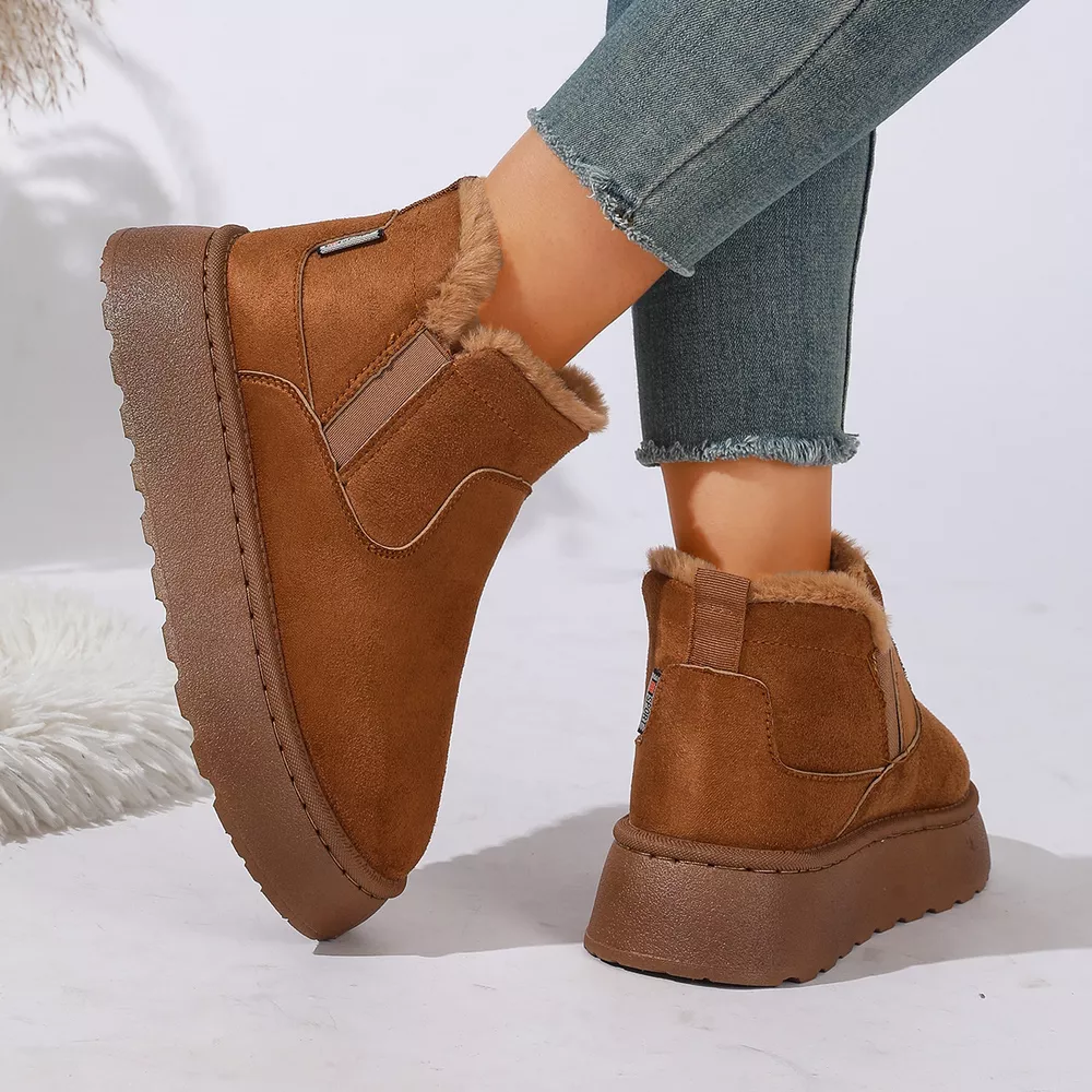 Round Toe Platform Boots, image 13