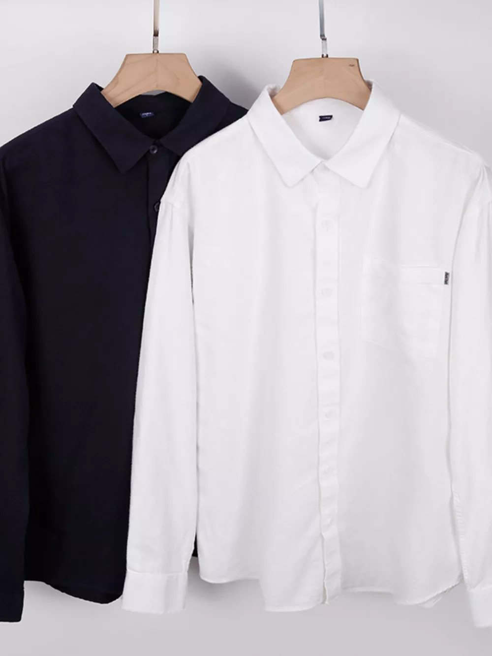 Men's Plus Size Classic Fit Long Sleeve Shirt, image 4
