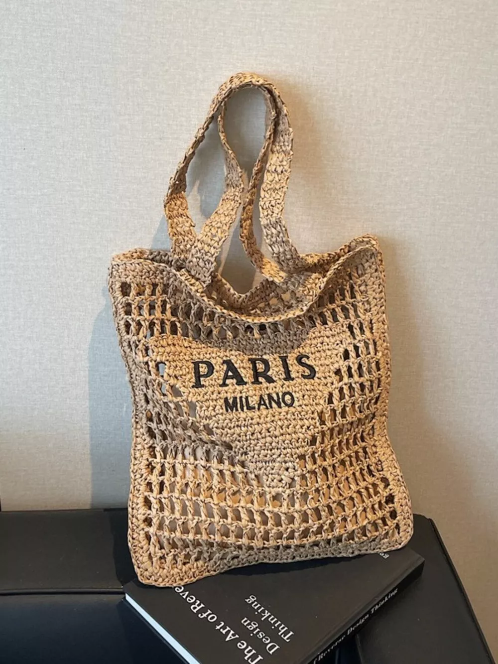 Crochet Knit Shoulder Bag, image 5
