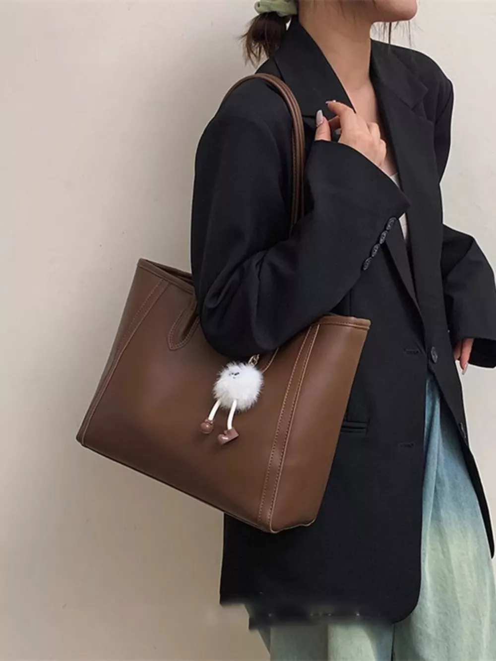 PU Leather Shoulder Bag, image 4