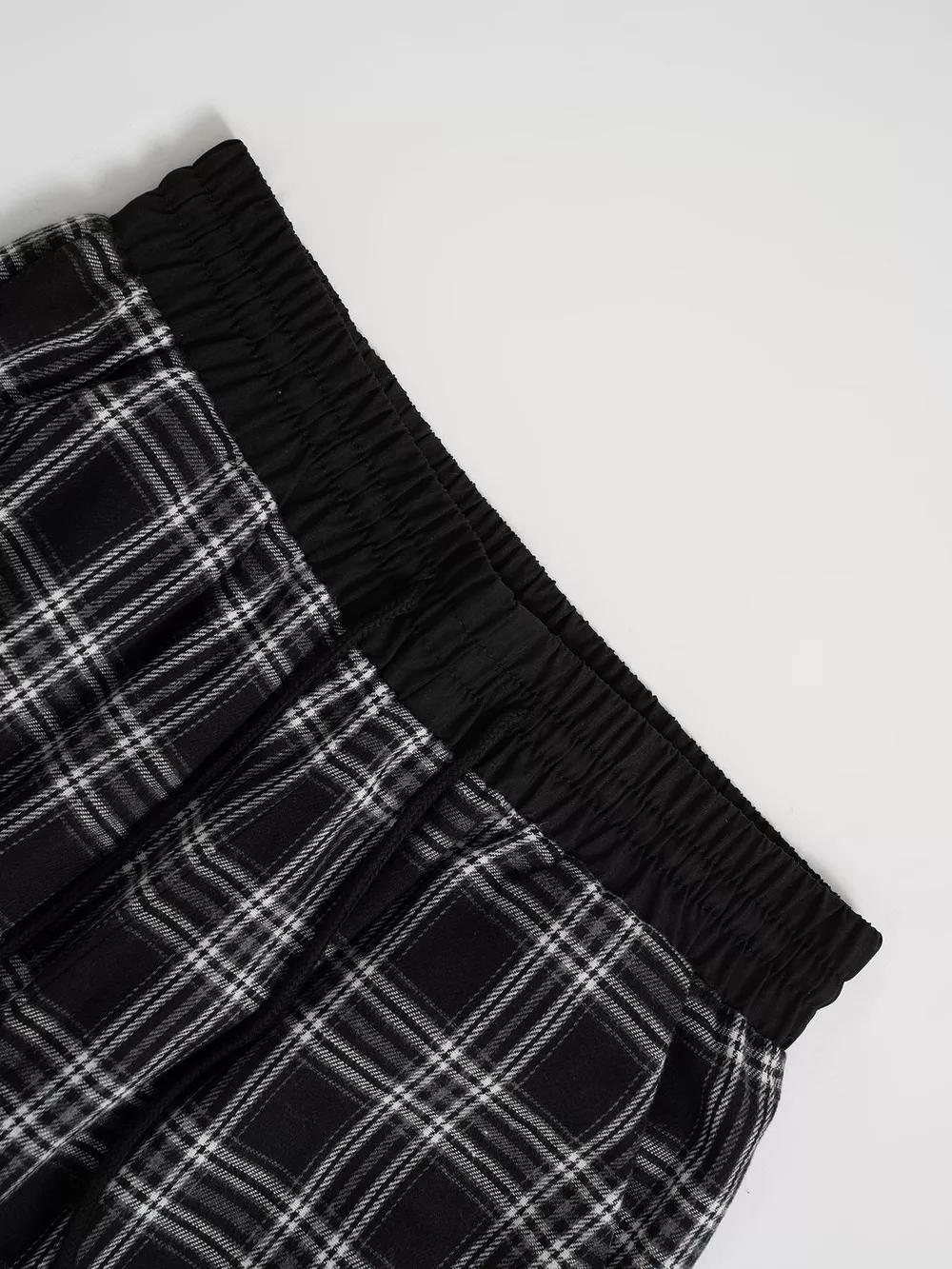 Relaxed Fit Plaid Pants, image 9