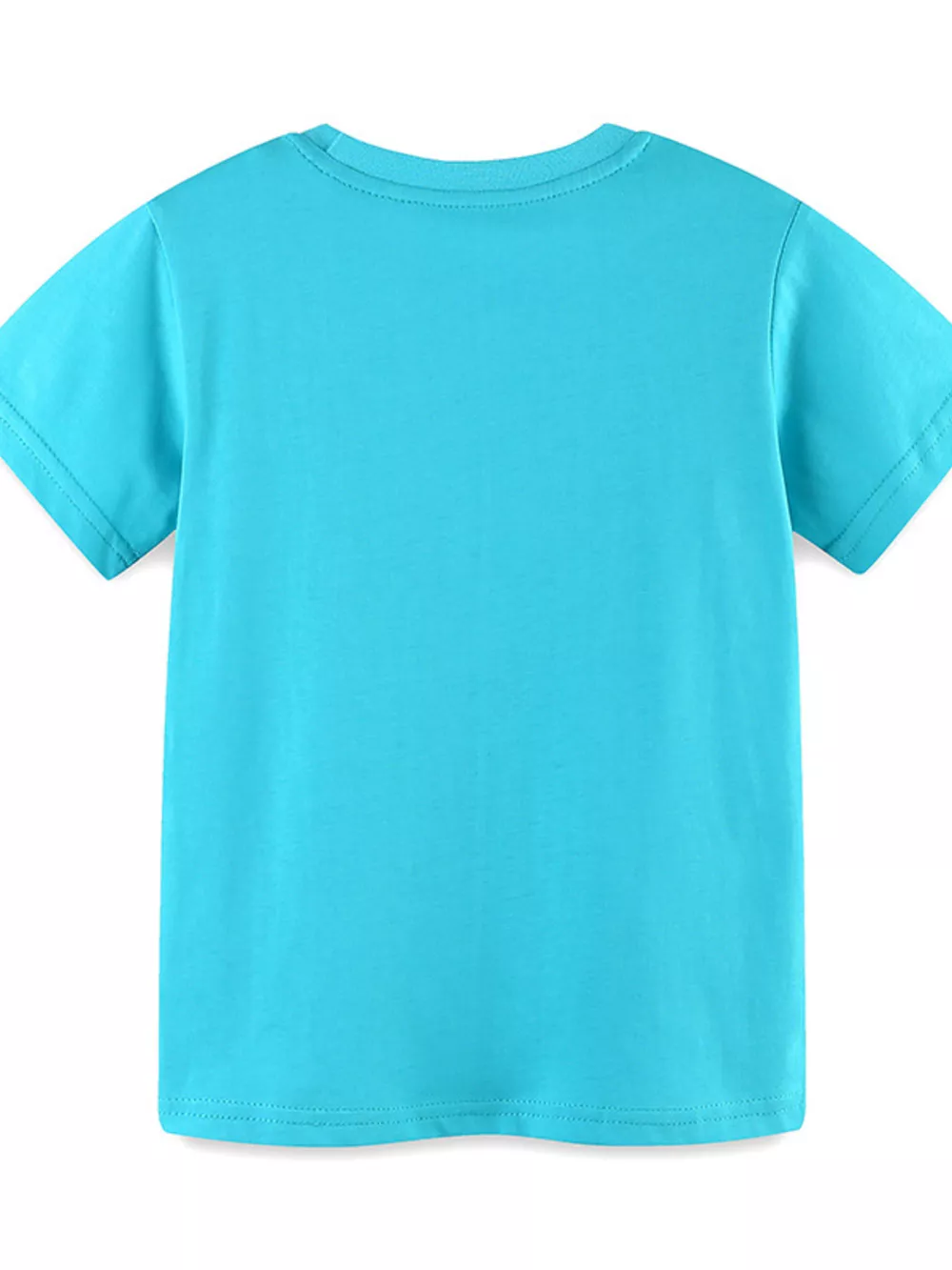 Children's Excavator Print Round Neck T-Shirt, image 5