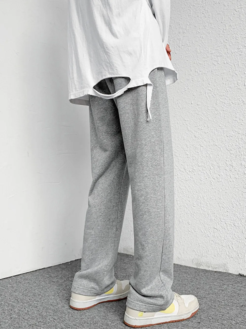 Men's Drawstring Wide Leg Pants, image 6