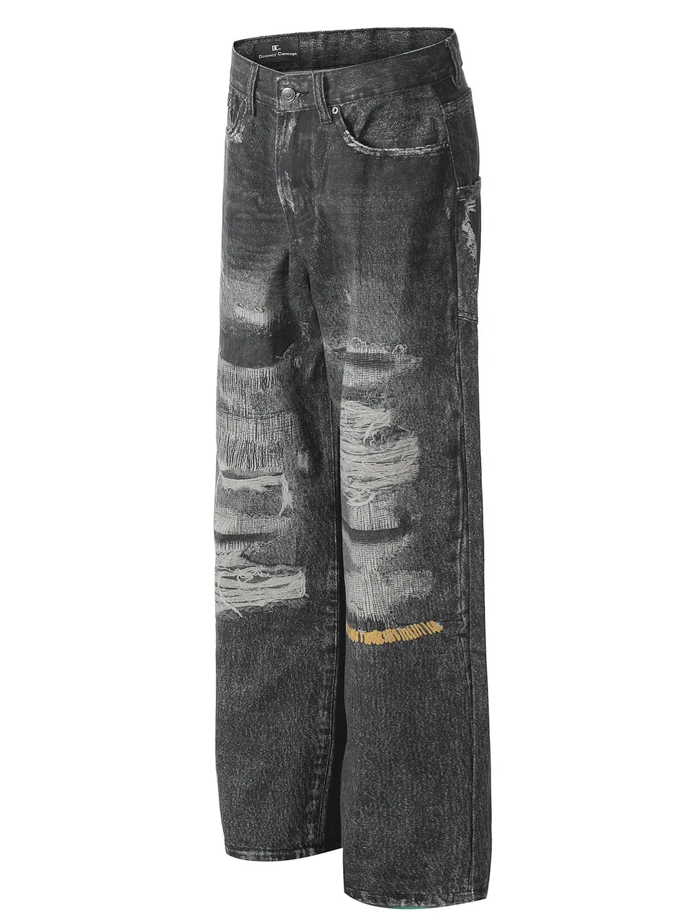 Men's Wide Leg Jeans, image 3