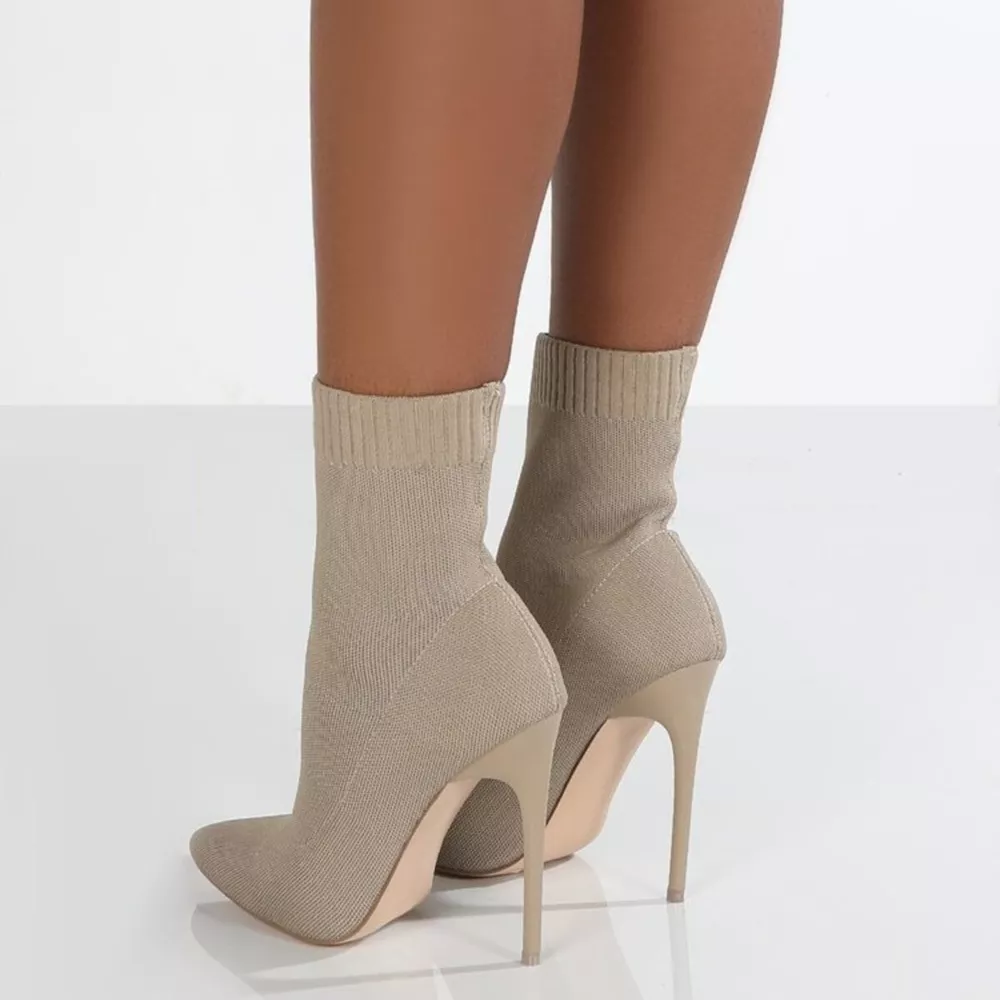 Point Toe Stiletto Boots, image 6