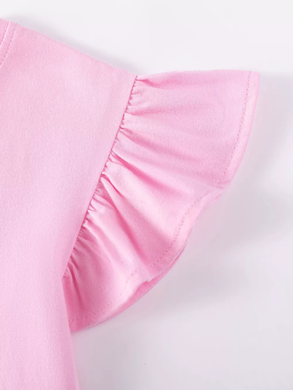 Children's Ruffled Cap Sleeve Top and Pants Set, image 4