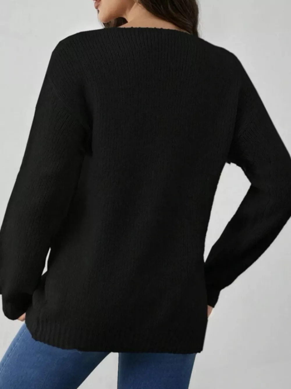 Tie-Front Long Sleeve Cardigan, image 11