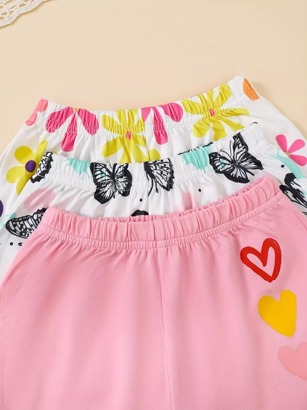 Children's 6 Piece Printed Tee and Shorts Set, image 3