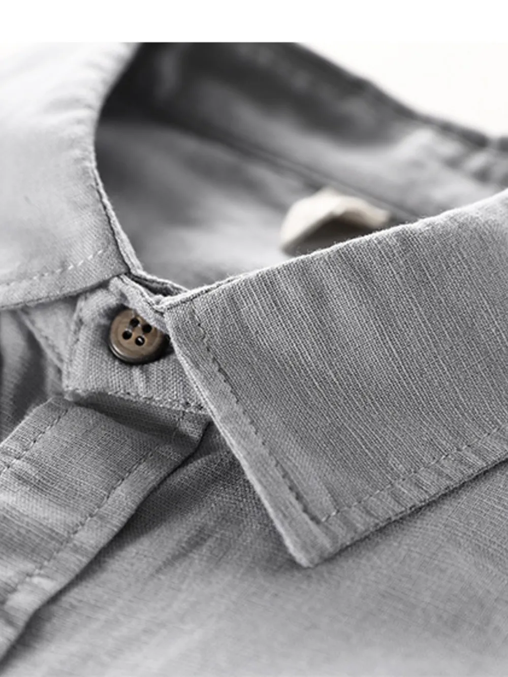 Men's Plus Size Button Up Long Sleeve Shirt, image 6