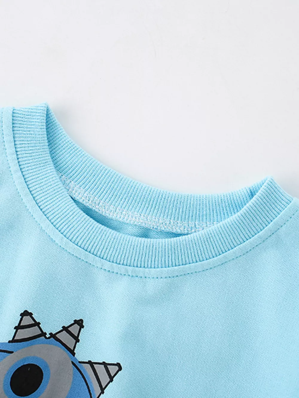 Children's Dinosaur Graphic Crew Neck Sweatshirt, image 8