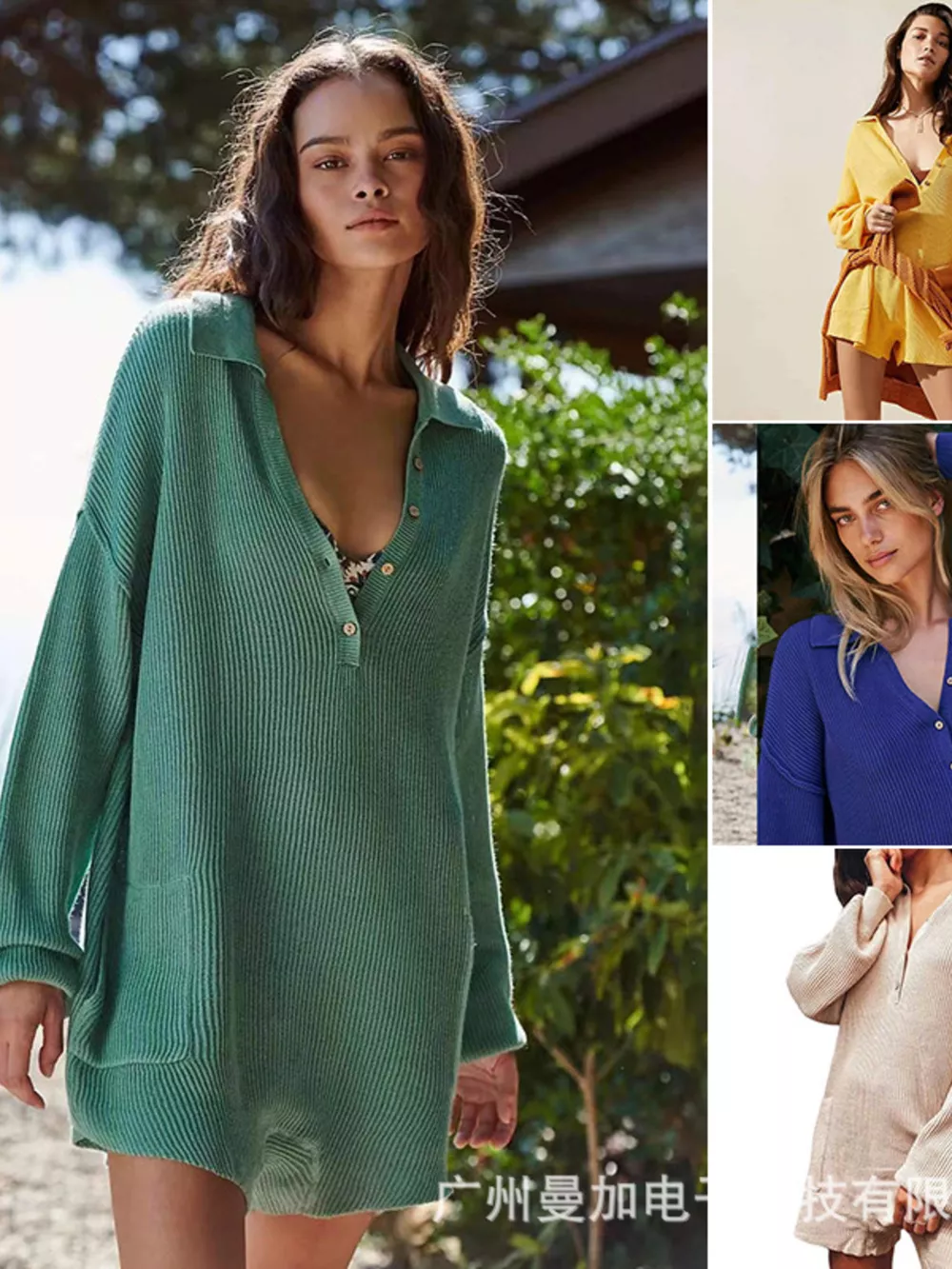 Ribbed Knit Long Sleeve Romper, image 13