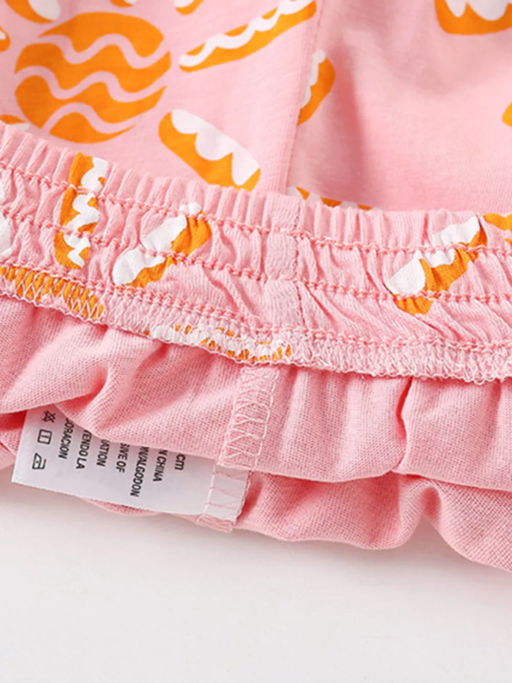 Children's Sun Round Neck Top and Shorts Set, image 5