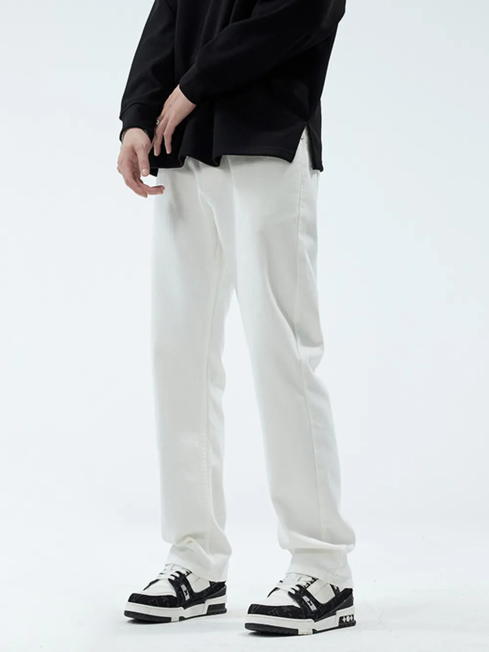 Men's Full Size Loose Fit Jeans Plus Size, image 3