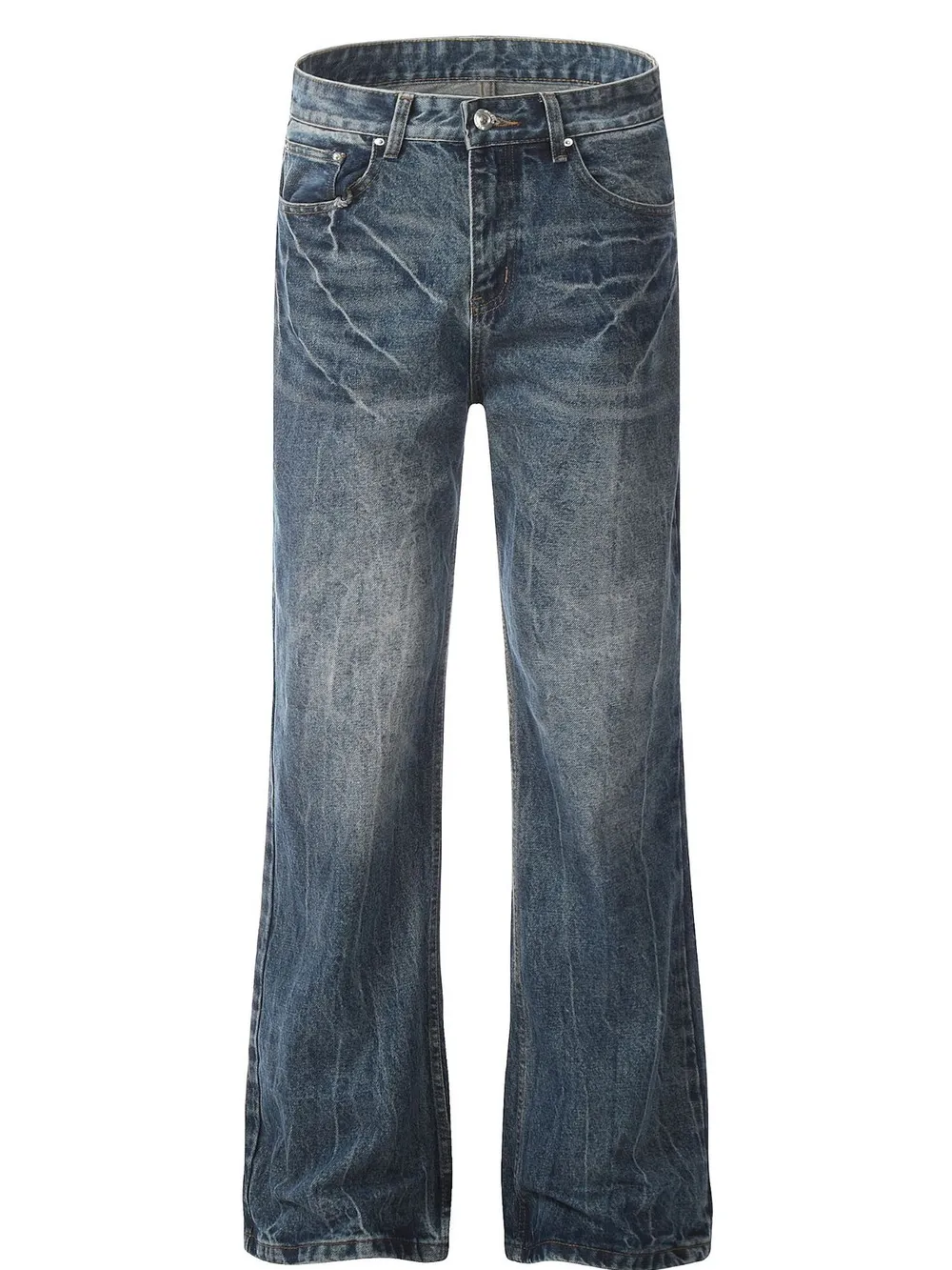 Men's Wide Leg Jeans, image 4