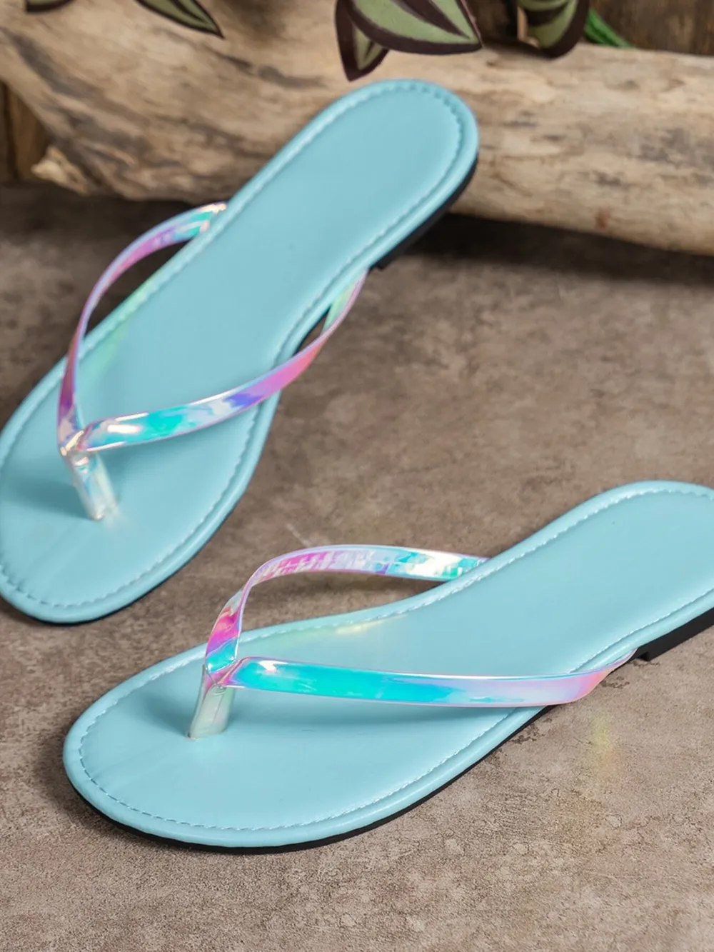 Toe Post Flat Sandals, image 15