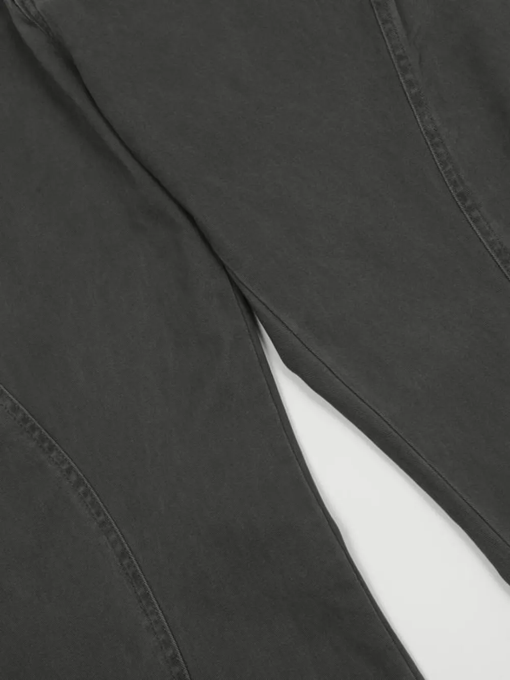 Men's Washed High Waist Flare Pants, image 8
