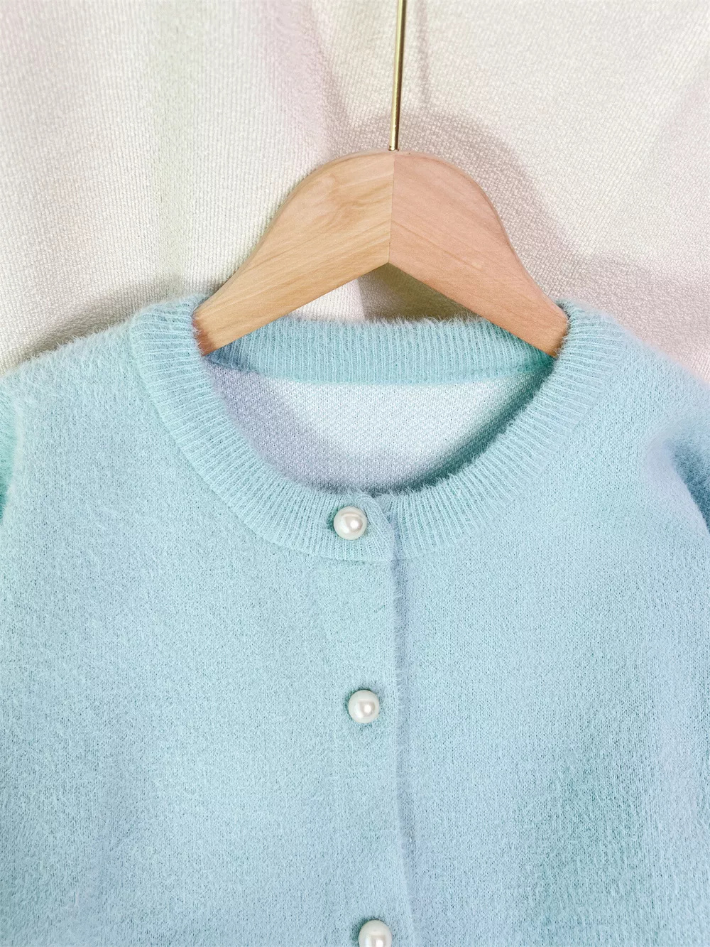 Fuzzy Knit Button Down Cardigan, image 21