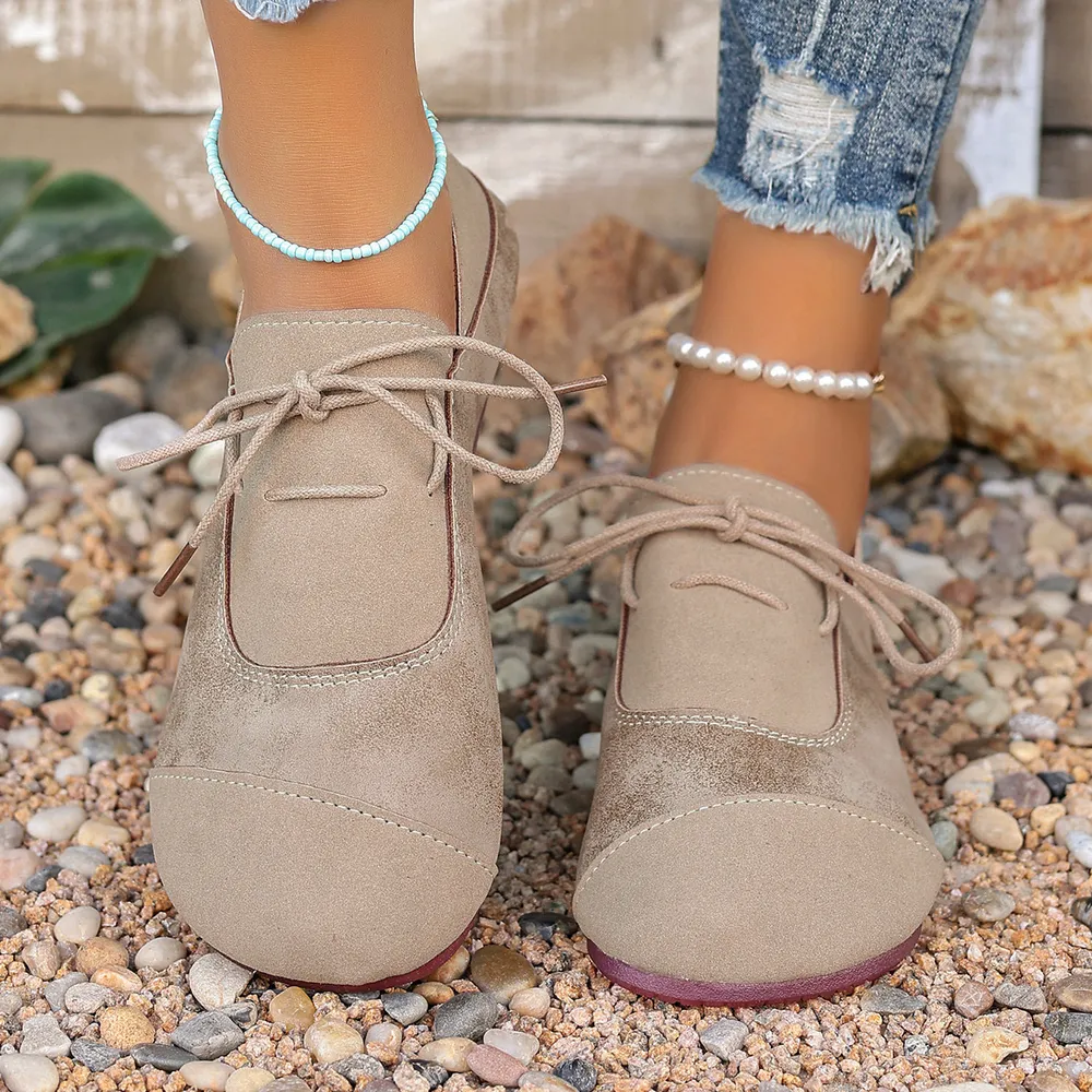 Casual Lace-Up Loafers, image 11
