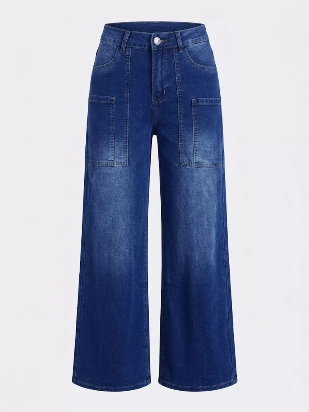 High-Waisted Wide Leg Jeans, image 9