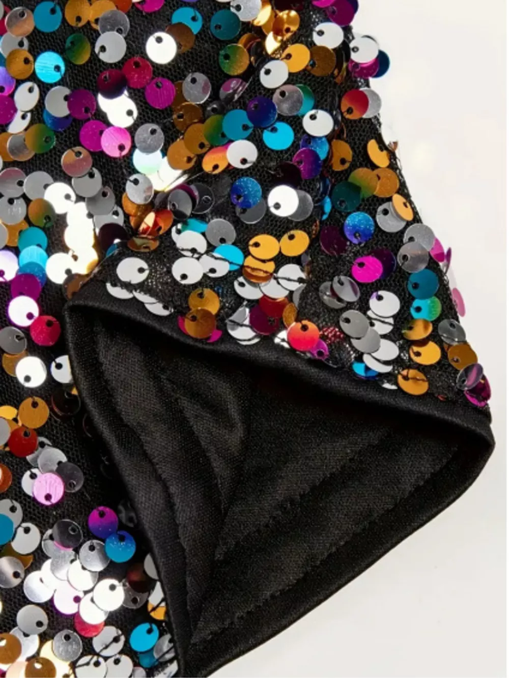 Sequin Mini Skirt, image 3
