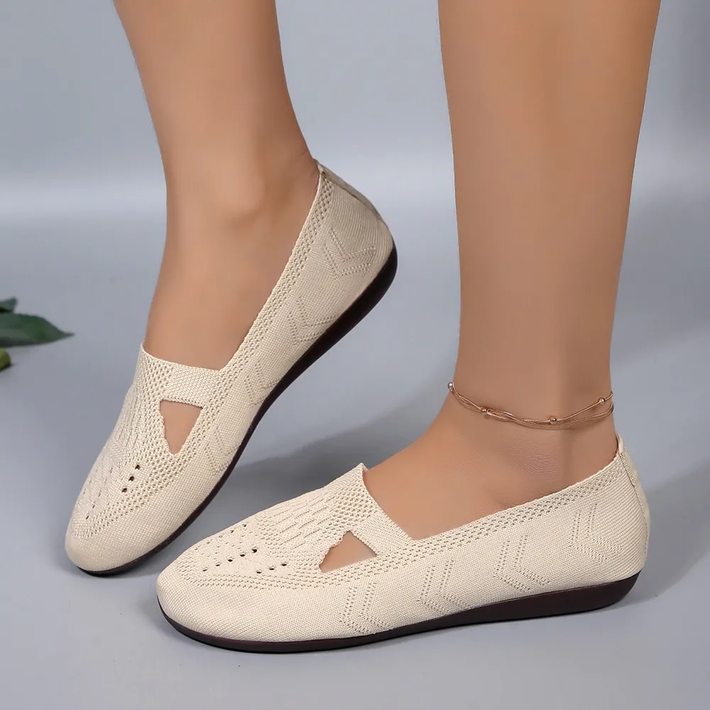 Cutout Mesh Slip Ons, image 8