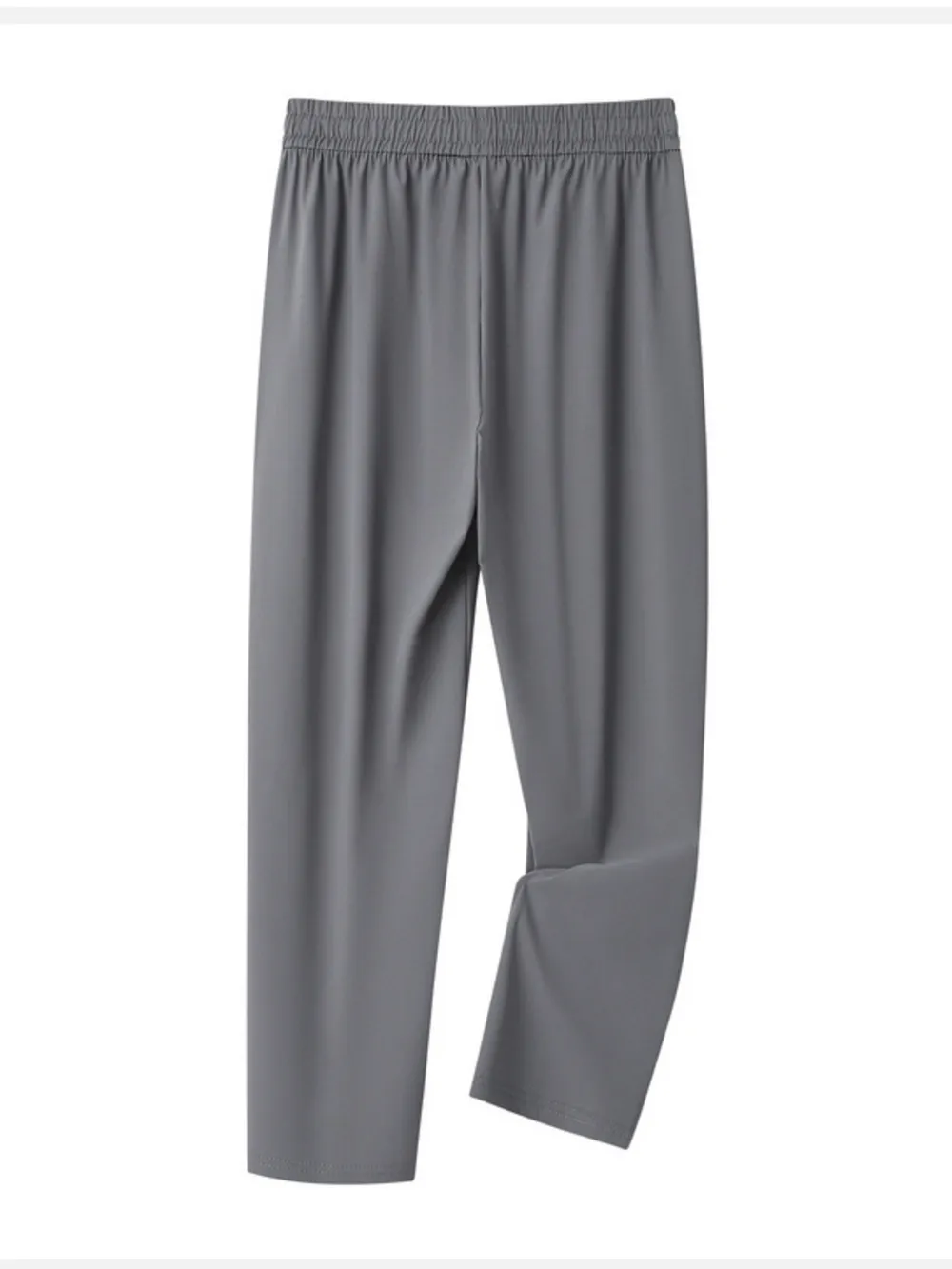 Men's Plus Size Casual Drawstring Wide-Leg Pants, image 3