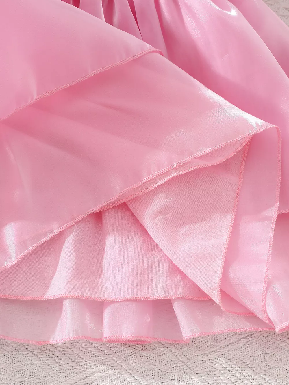 Children's Sequin Puff Sleeve Dress, image 6