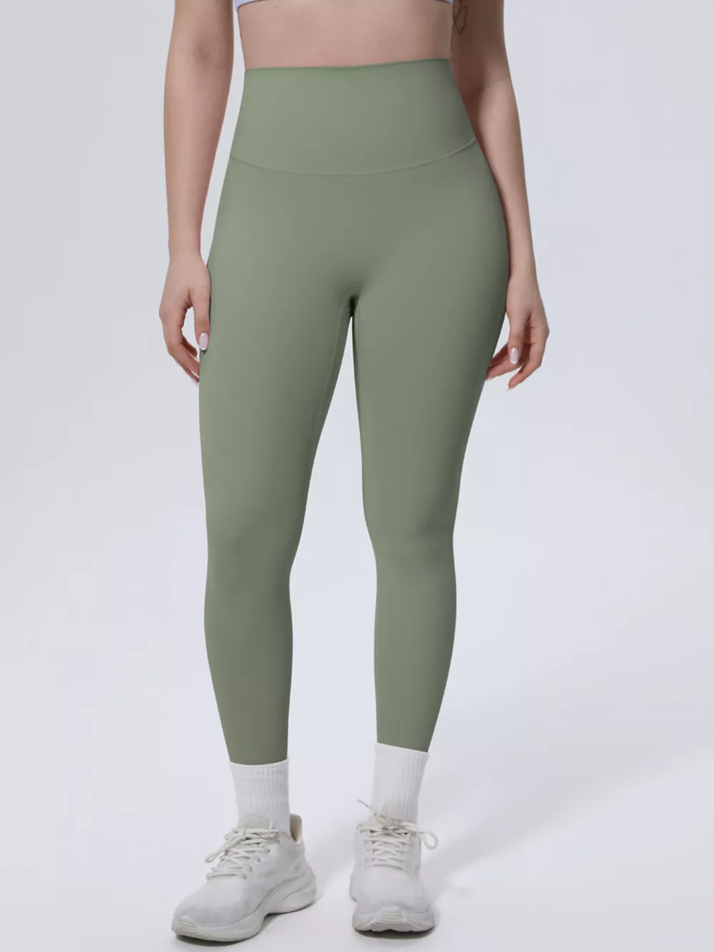 High-Waisted Seamless Active Leggings, image 2