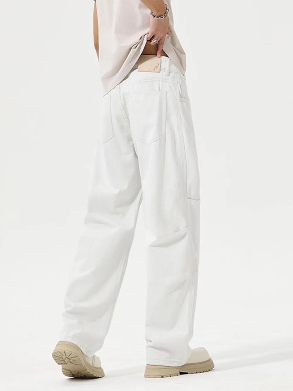 Men's Full Size Wide Leg Jeans Plus Size, image 3
