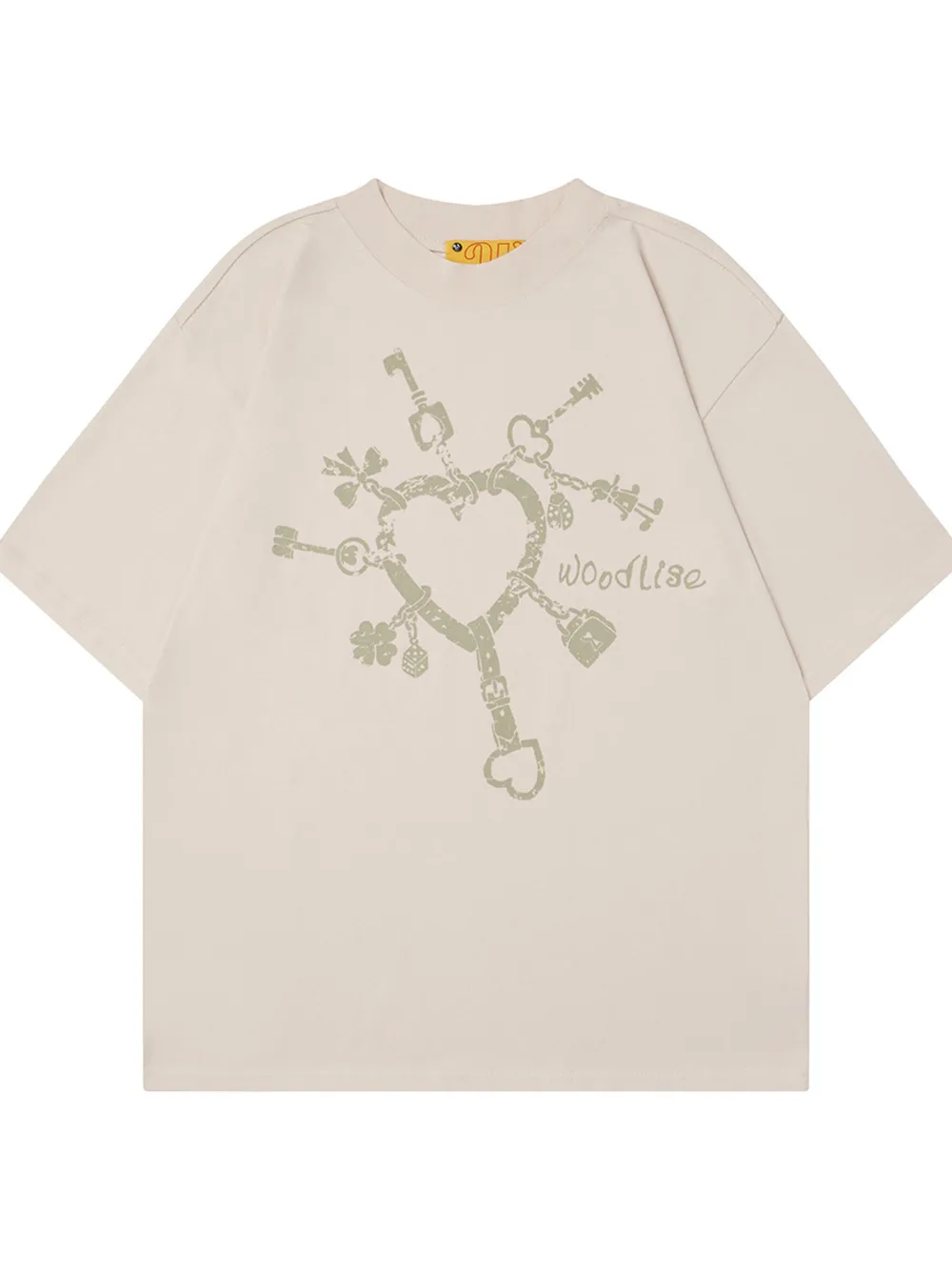 Men's Graphic Round Neck Short Sleeve T-Shirt