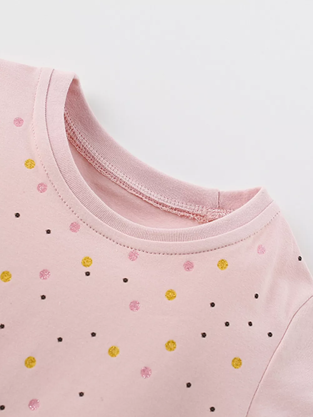 Children's Polka Dot Round Neck Dress, image 5