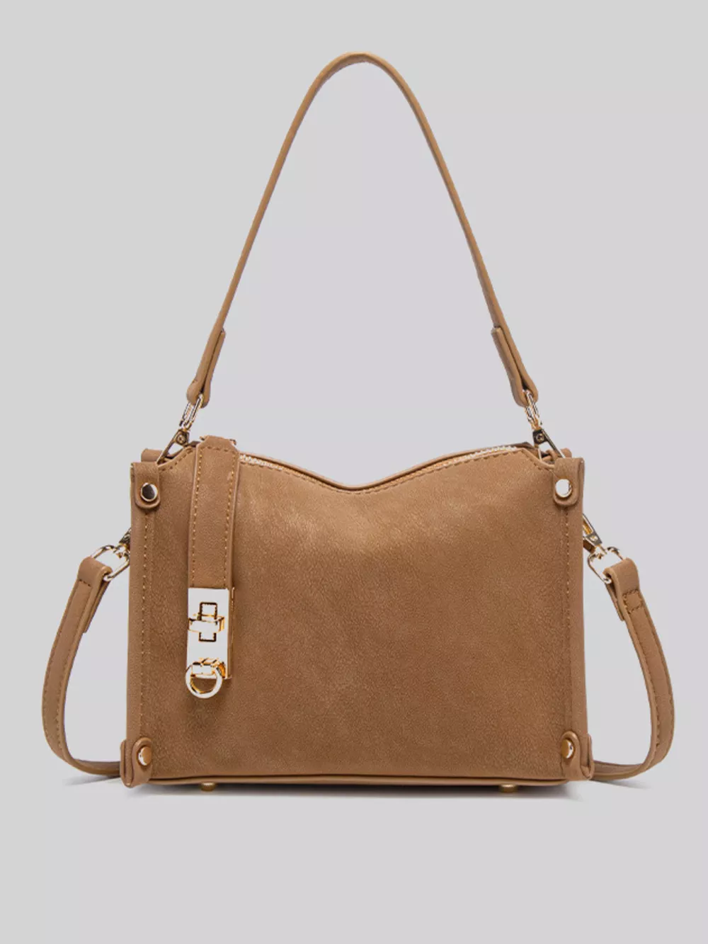 PU Leather Crossbody Bag with Adjustable Strap, image 11
