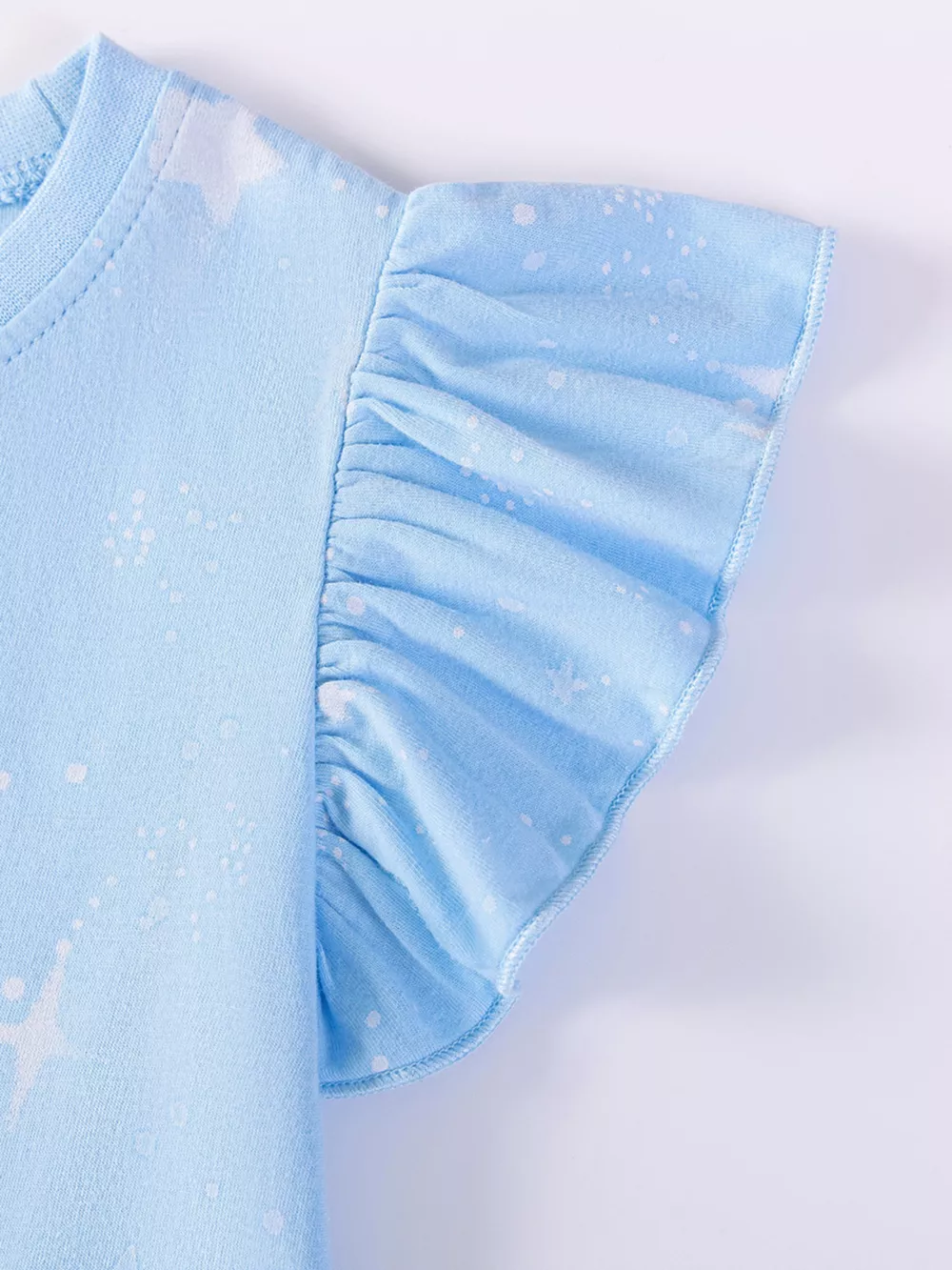 Children's Unicorn Ruffle Sleeve Casual Dress, image 5