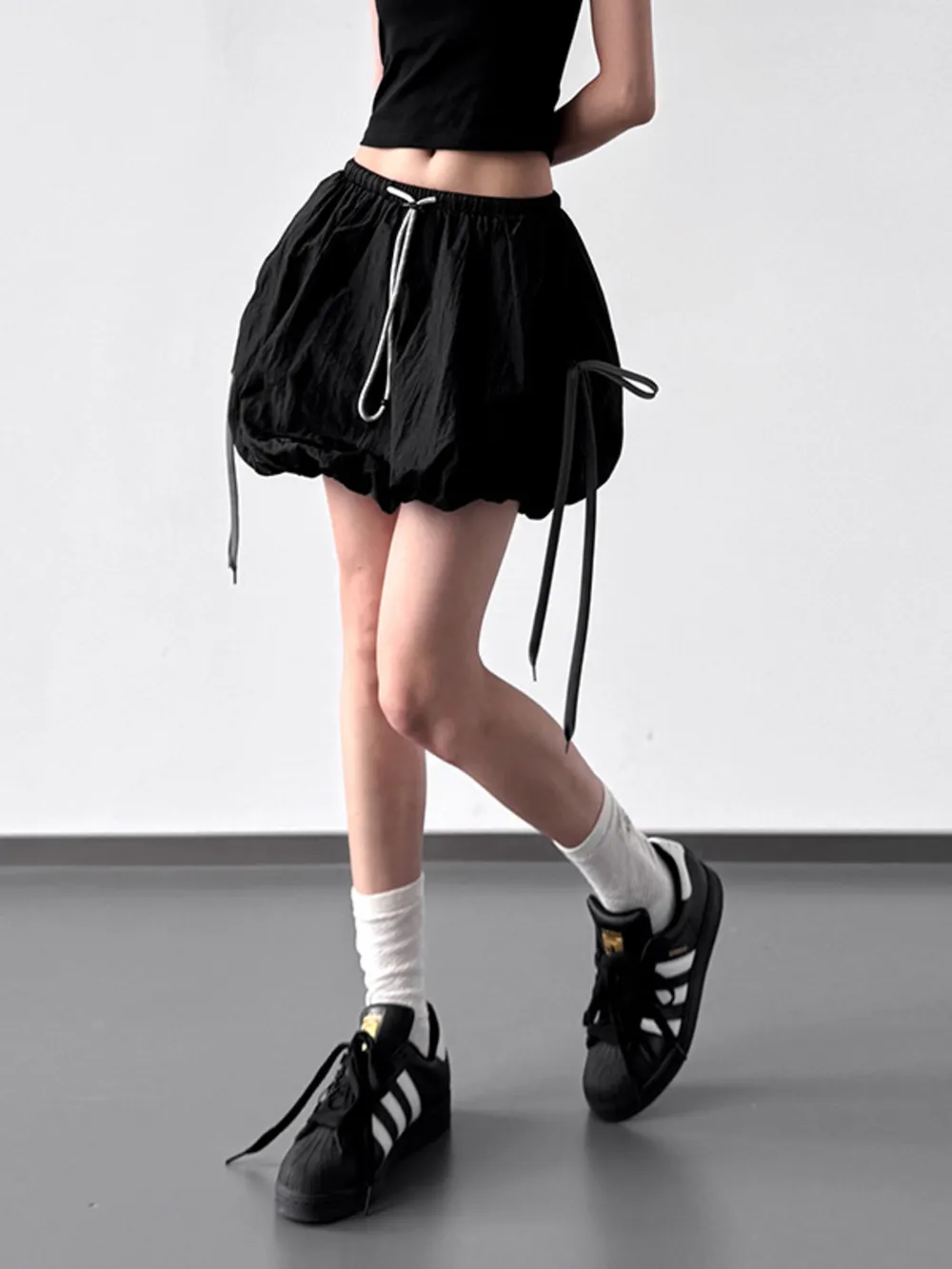 Bubble Drawstring Casual Shorts, image 4