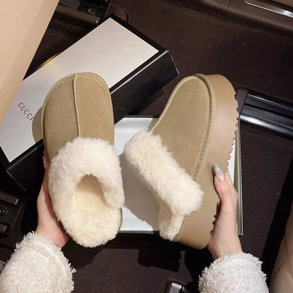 Round Toe Platform Slippers, image 11