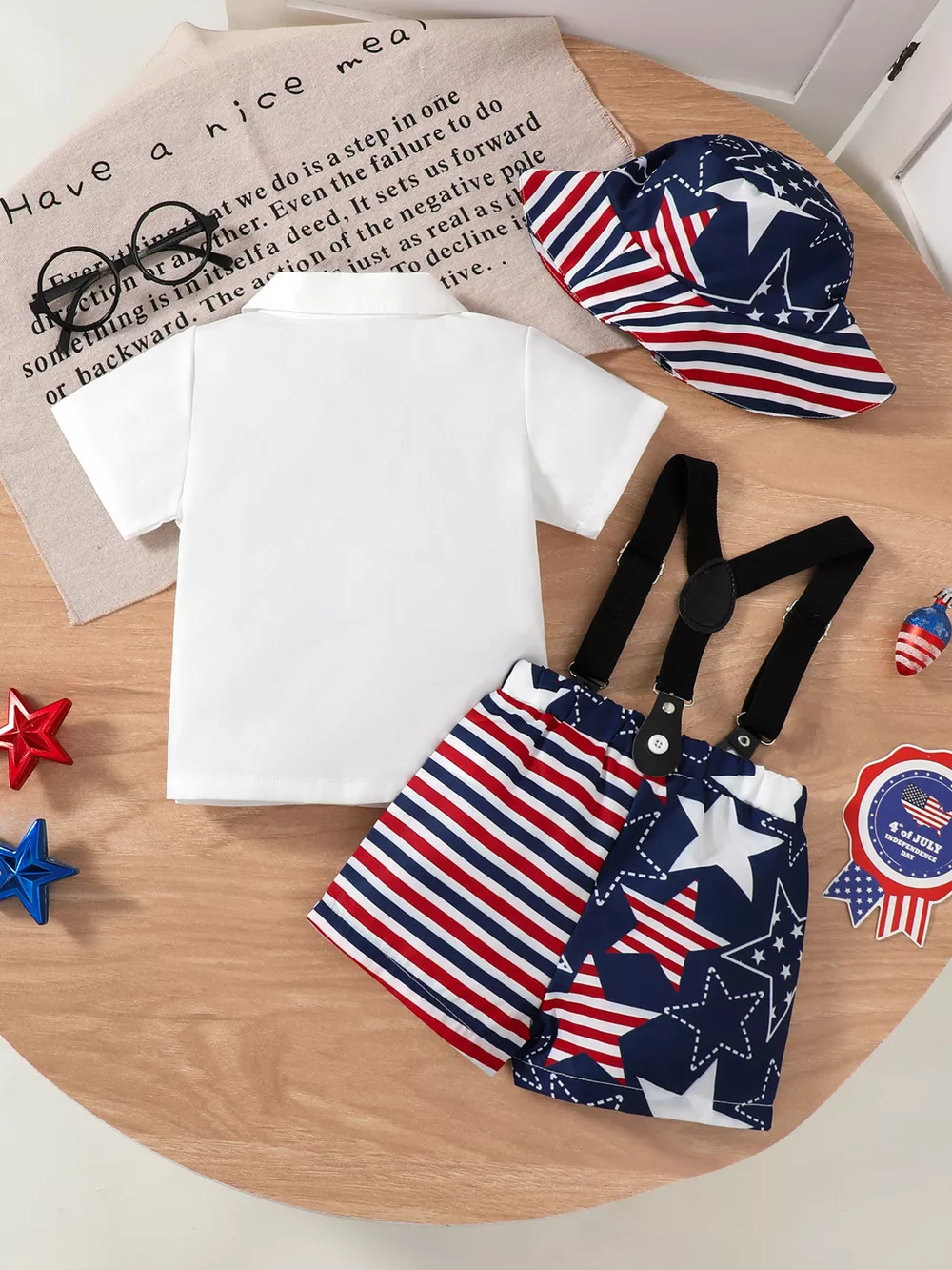 Children's Patriotic Celebration Outfit Set, image 4