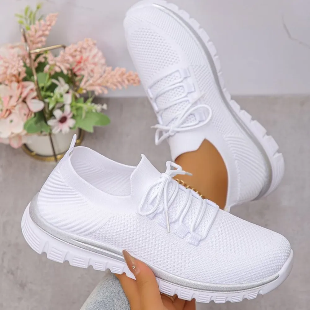 Breathable Mesh Lace Up Athletic, image 14