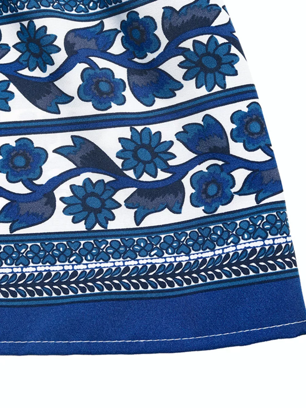 Floral Print Sleeveless V-neck Midi Dress, image 6