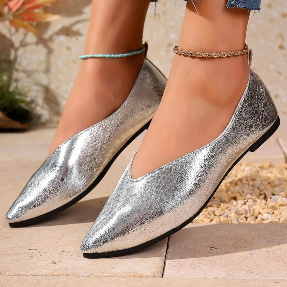 Point Toe Flats Slip-Ons, image 5
