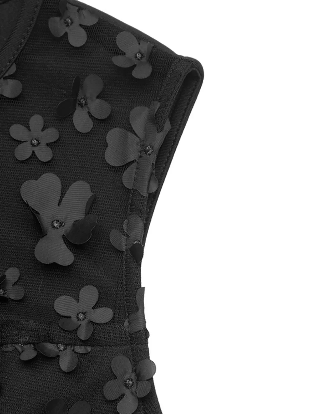 Flower Sleeveless Wide Leg Jumpsuit, image 8