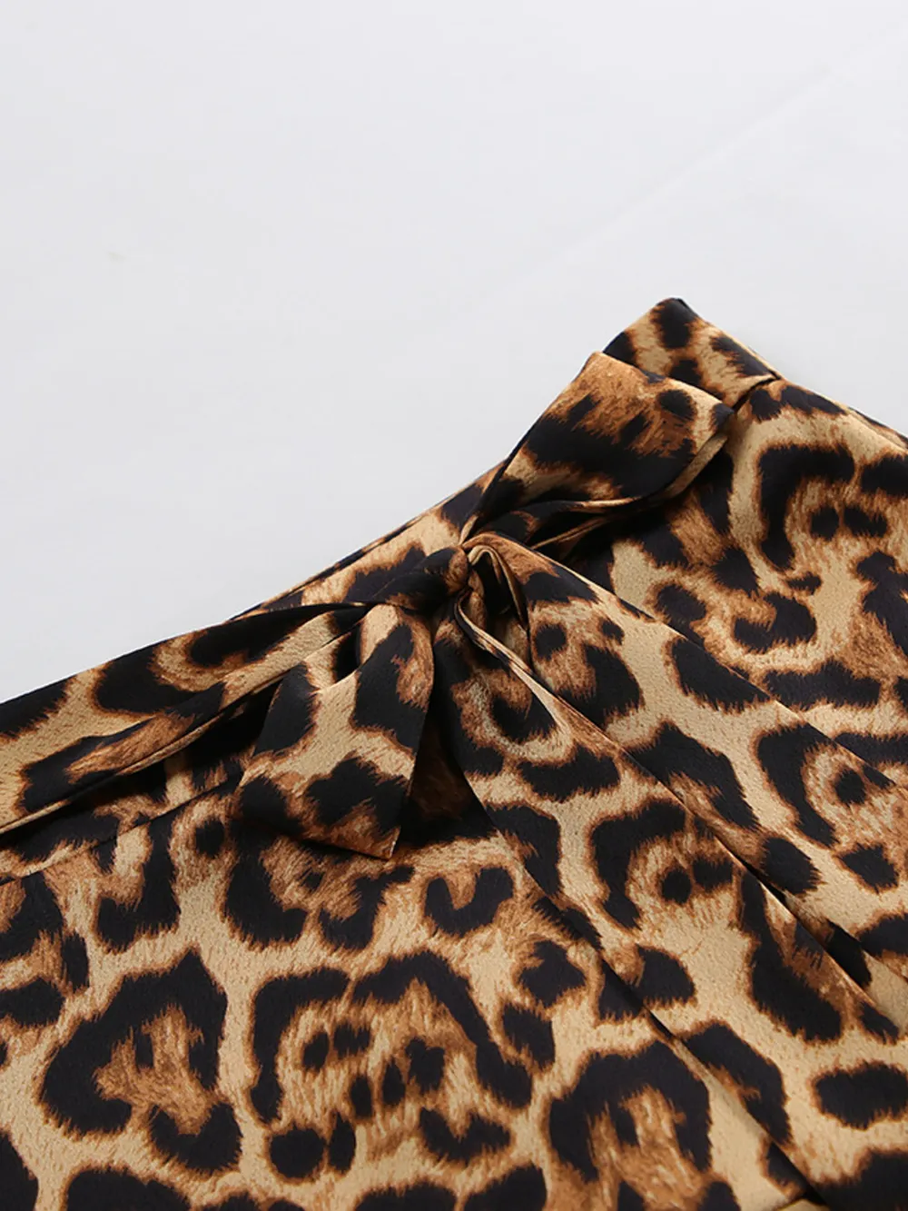 Leopard Print Mini Skirt, image 9
