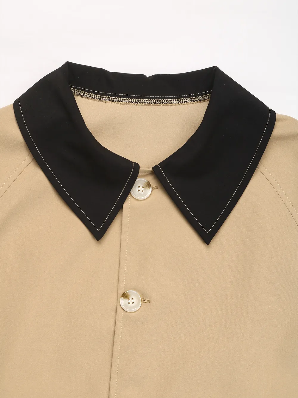 Color Block Button-Up Casual Jacket, image 10
