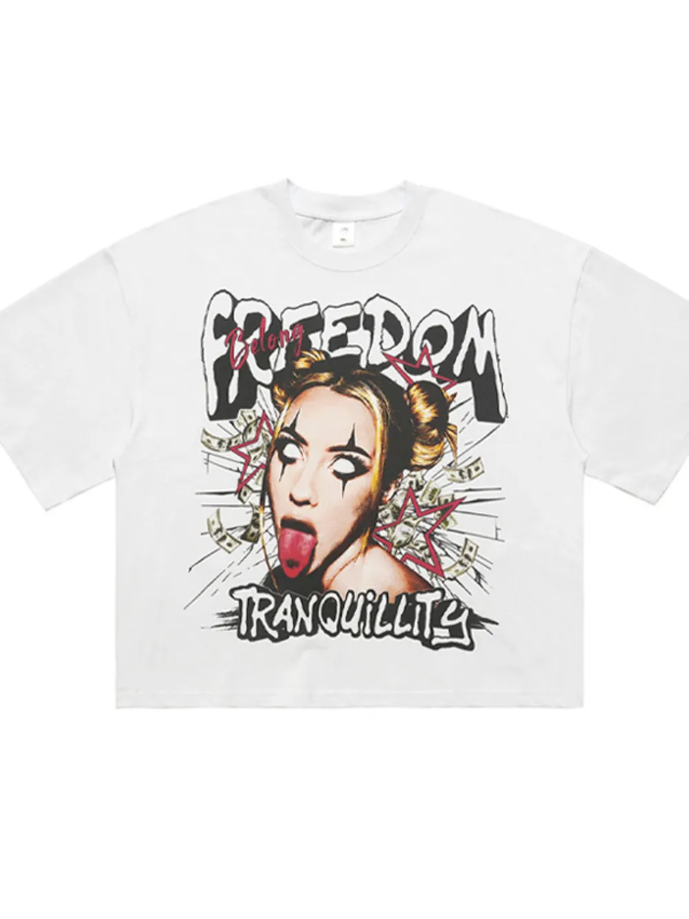 Men's Graphic Round Neck Short Sleeve T-Shirt, image 2