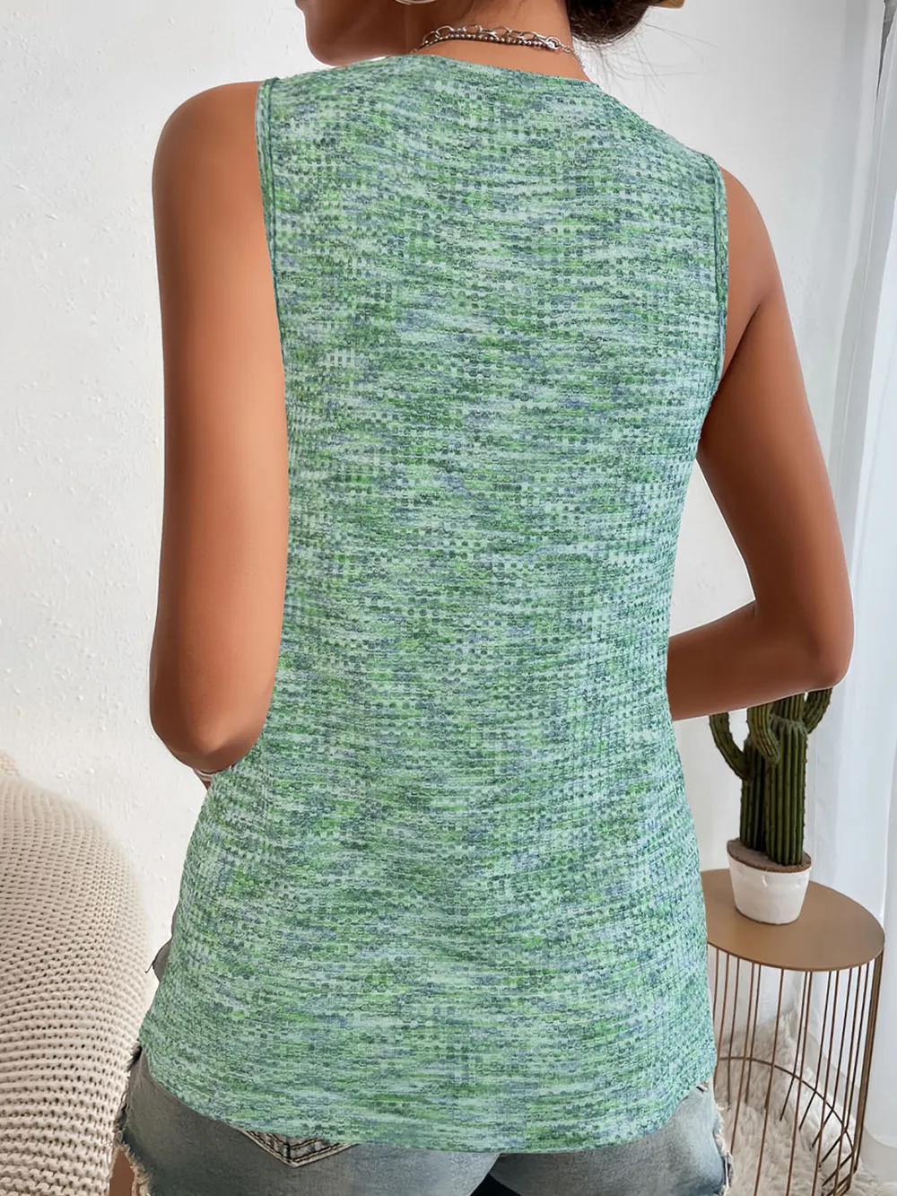 Full Size V-Neck Tank Plus Size, image 6